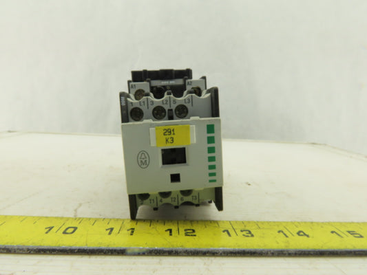 Moeller DIL00M-G 600V 3Ph 7.5Hp Contactor Relay Starter 24VDC