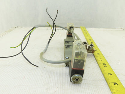 Bosch 0820034991 5/3 Position Double Solenoid Pneumatic Valve 48V Coil
