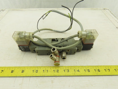 Bosch 0820034991 5/3 Position Double Solenoid Pneumatic Valve 48V Coil