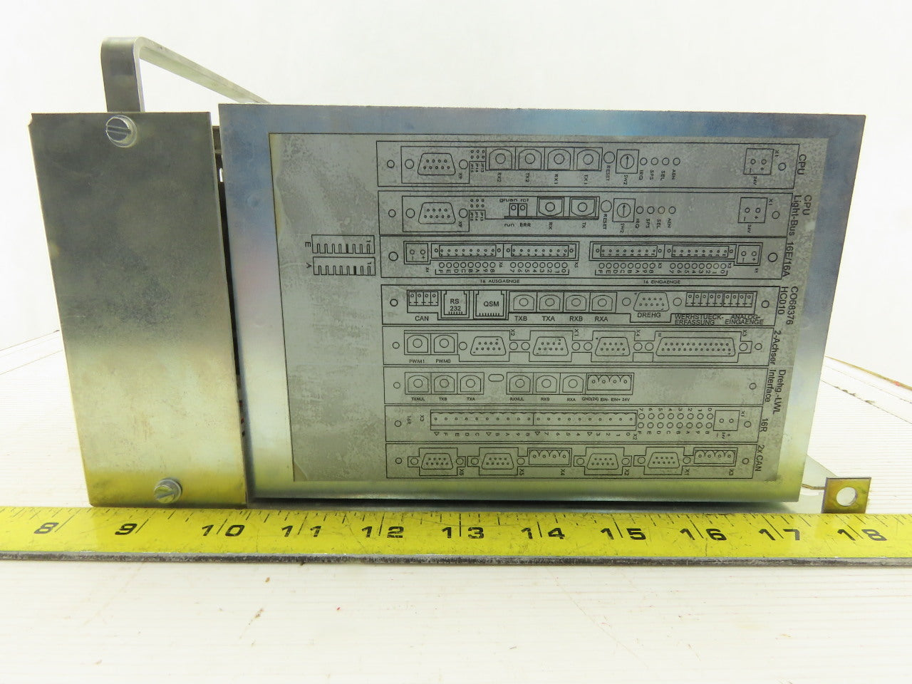 Homag Optimat KL73/A3 PLC Card 10 Slot Chassis Rack Fan Cooled