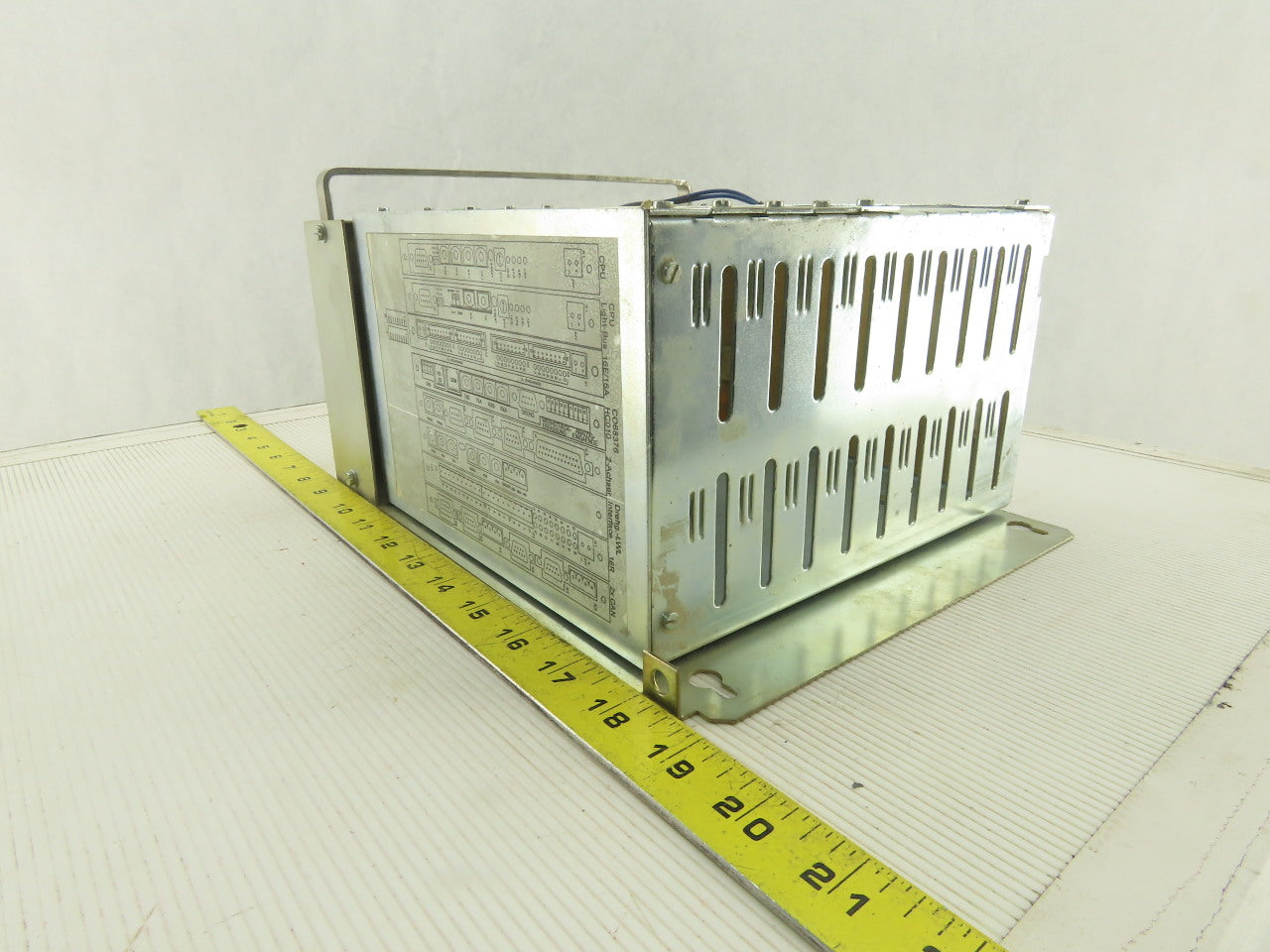 Homag Optimat KL73/A3 PLC Card 10 Slot Chassis Rack Fan Cooled