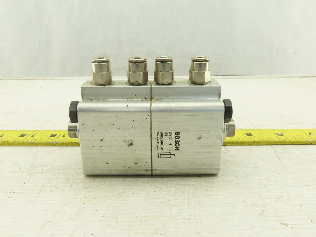 Bosch 0 822 010 541 32mm Bore 10mm Double Ended Independent Stroke Air Cylinder