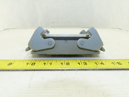 Harting HAN-E16M 16 Pin Male Pin Connector Housing Lever Lock 16A 500V