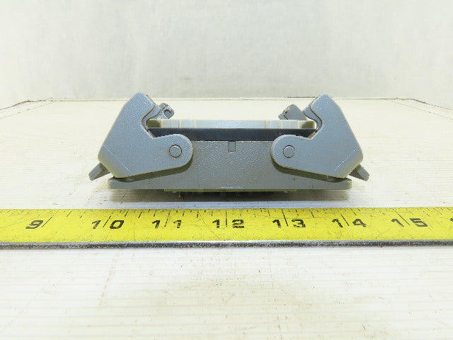 Harting HAN-E16M 16 Pin Male Pin Connector Housing Lever Lock 16A 500V