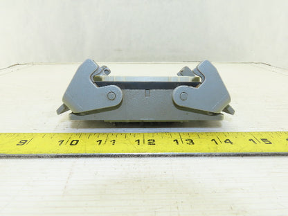 Harting HAN-E16M 16 Pin Male Pin Connector Housing Lever Lock 16A 500V