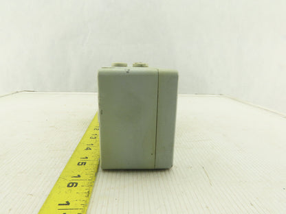 6-3/4" x 3 x 2-1/4" Steel Power Distribution Junction Box Modular Connector
