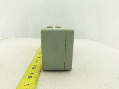 6-3/4" x 3 x 2-1/4" Steel Power Distribution Junction Box Modular Connector