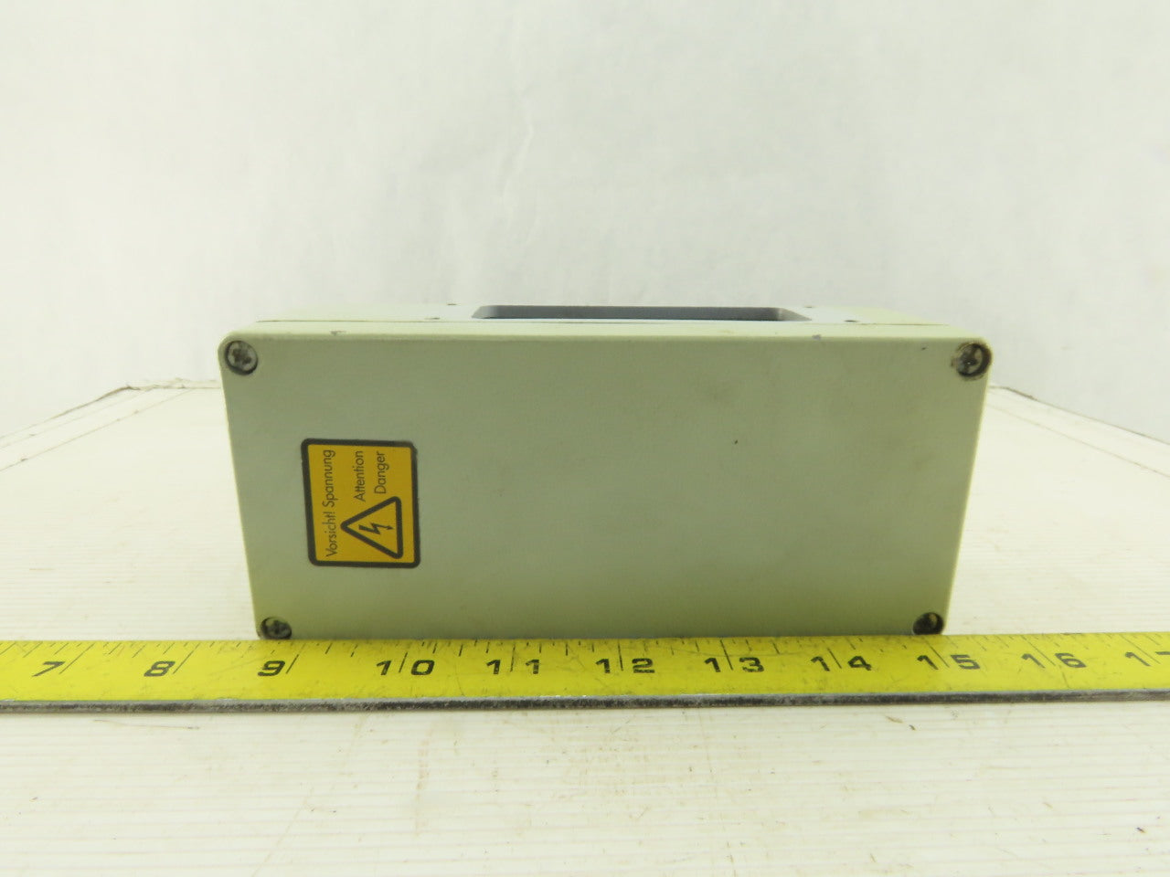 6-3/4" x 3 x 2-1/4" Steel Power Distribution Junction Box Modular Connector