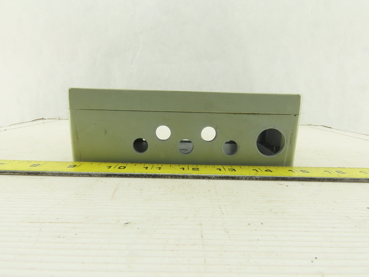 6-3/4" x 3 x 2-1/4" Steel Power Distribution Junction Box Modular Connector