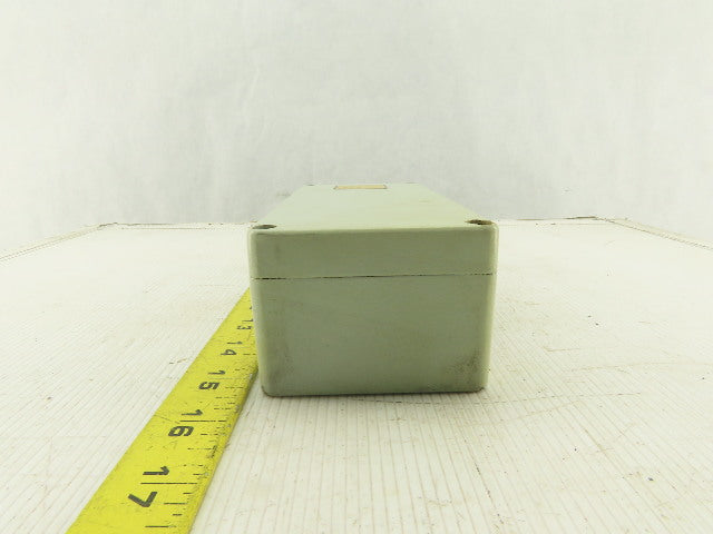 6-3/4" x 3 x 2-1/4" Steel Power Distribution Junction Box Modular Connector