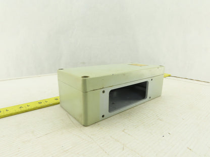 6-3/4" x 3 x 2-1/4" Steel Power Distribution Junction Box Modular Connector