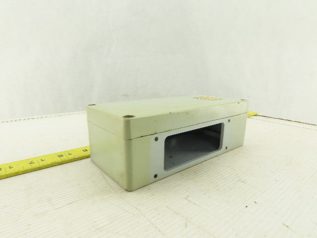 6-3/4" x 3 x 2-1/4" Steel Power Distribution Junction Box Modular Connector