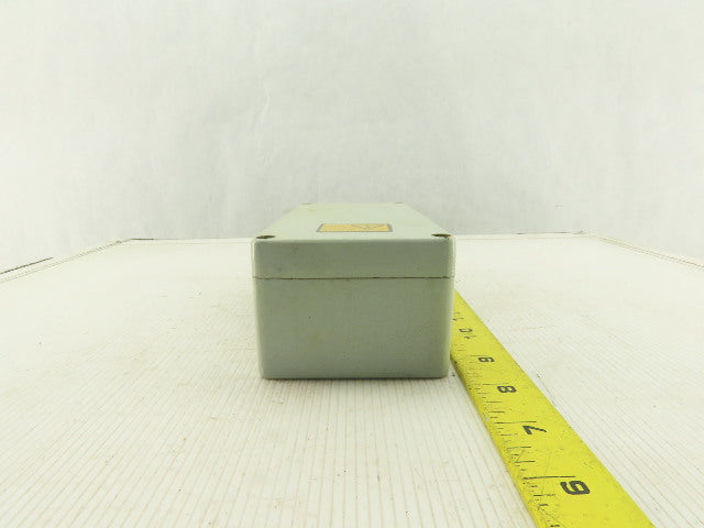 6-3/4" x 3 x 2-1/4" Steel Power Distribution Junction Box Modular Connector