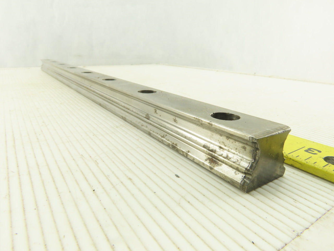 Homag 18.75mm Linear Guide Profile Rail Homag Edge Bander 18-1/8" OAL Lot Of 2