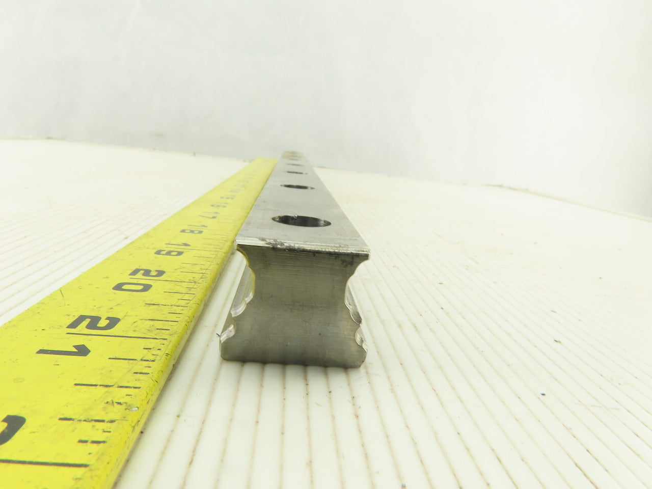 Homag 18.75mm Linear Guide Profile Rail Homag Edge Bander 18-1/8" OAL Lot Of 2