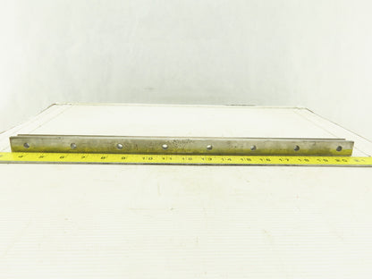 Homag 18.75mm Linear Guide Profile Rail Homag Edge Bander 18-1/8" OAL Lot Of 2