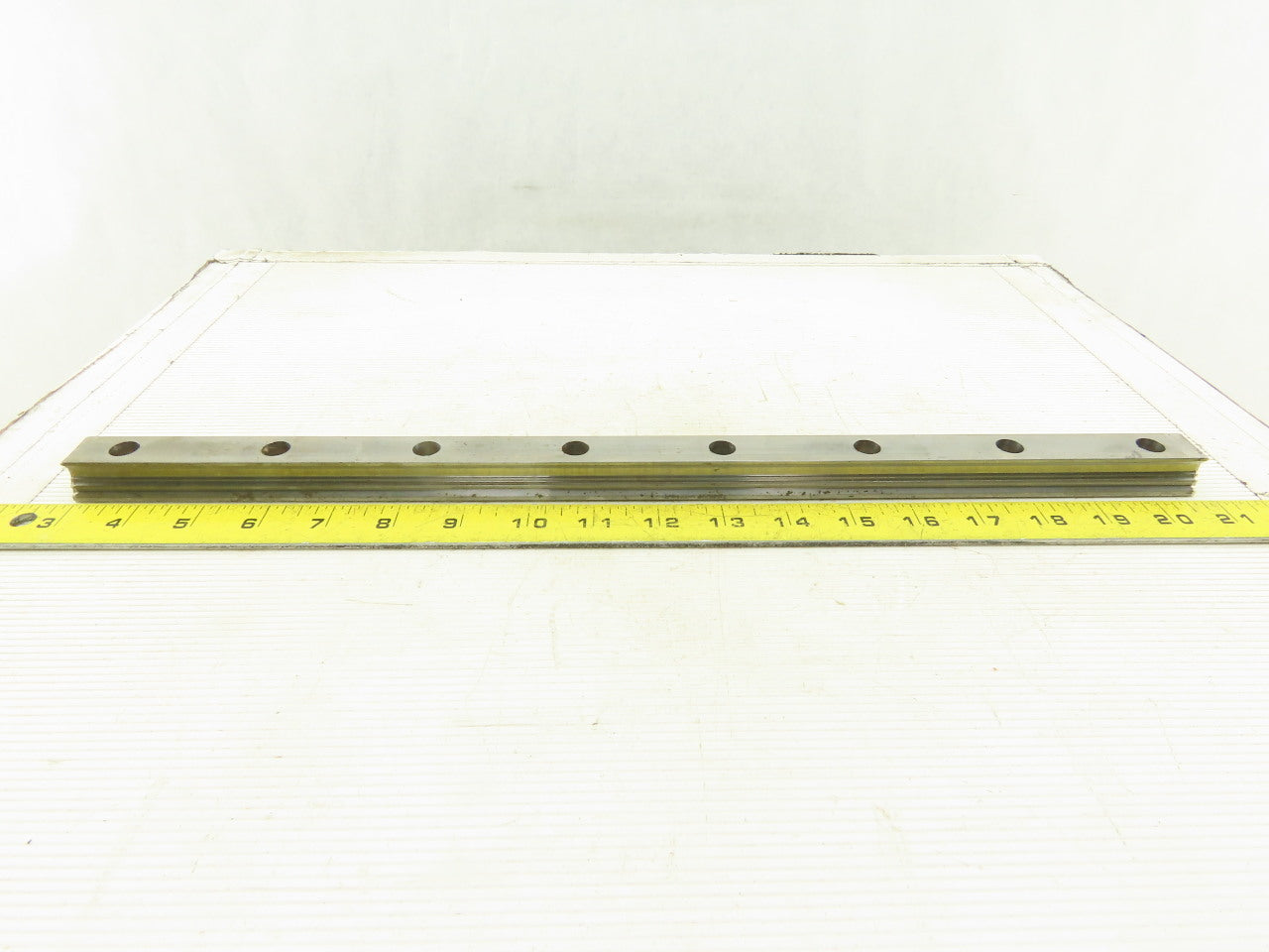 Homag 18.75mm Linear Guide Profile Rail Homag Edge Bander 18-1/8" OAL Lot Of 2