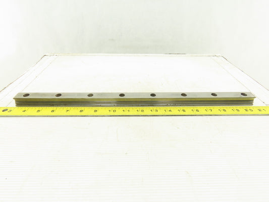 Homag 18.75mm Linear Guide Profile Rail Homag Edge Bander 18-1/8" OAL Lot Of 2