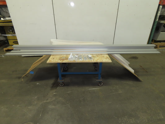 FlexLink XBCD 3A300 Aluminum Modular Table Top Conveyor Beam Kit 3000mm Long