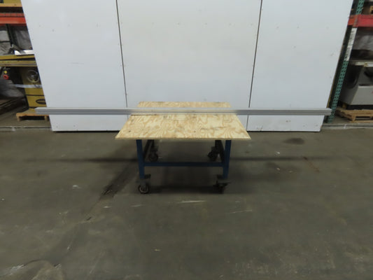 63x63mm Aluminum Modular Table Top Conveyor Center Beam 3000mm Long