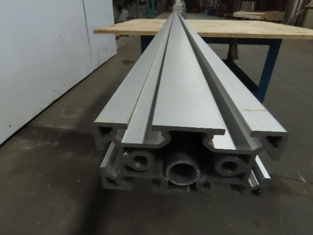 90x45mm Aluminum Modular Table Top Conveyor Center Beam 3000mm Long