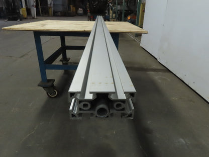 90x45mm Aluminum Modular Table Top Conveyor Center Beam 3000mm Long
