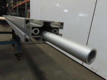 90x45mm Aluminum Modular Table Top Conveyor Center Beam 3000mm Long
