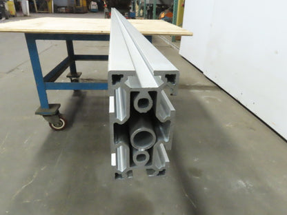 90x45mm Aluminum Modular Table Top Conveyor Center Beam 3000mm Long
