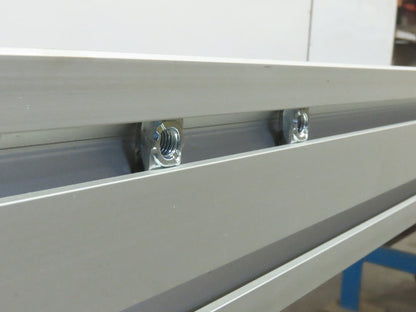 FlexLink 90x45mm Aluminum Modular Table Top Conveyor Center Beam 3000mm Long