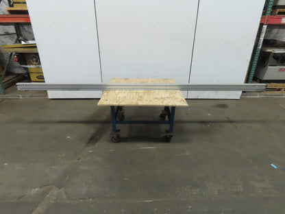 FlexLink 90x45mm Aluminum Modular Table Top Conveyor Center Beam 3000mm Long