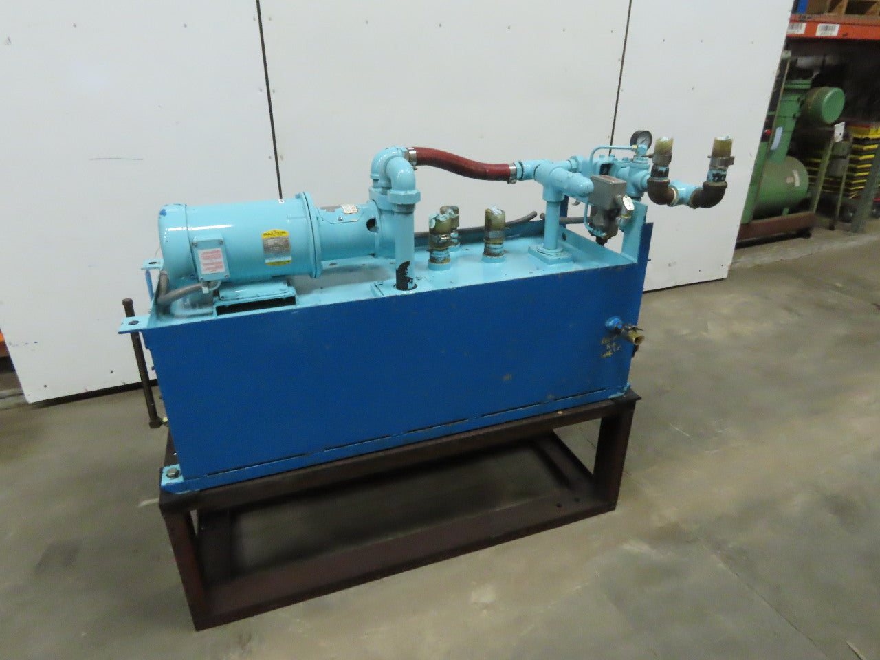 Tuthill 4C1F-C 2Hp 22.6GPM 56USG Capacity Hydraulic Power Unit 208-230/460V