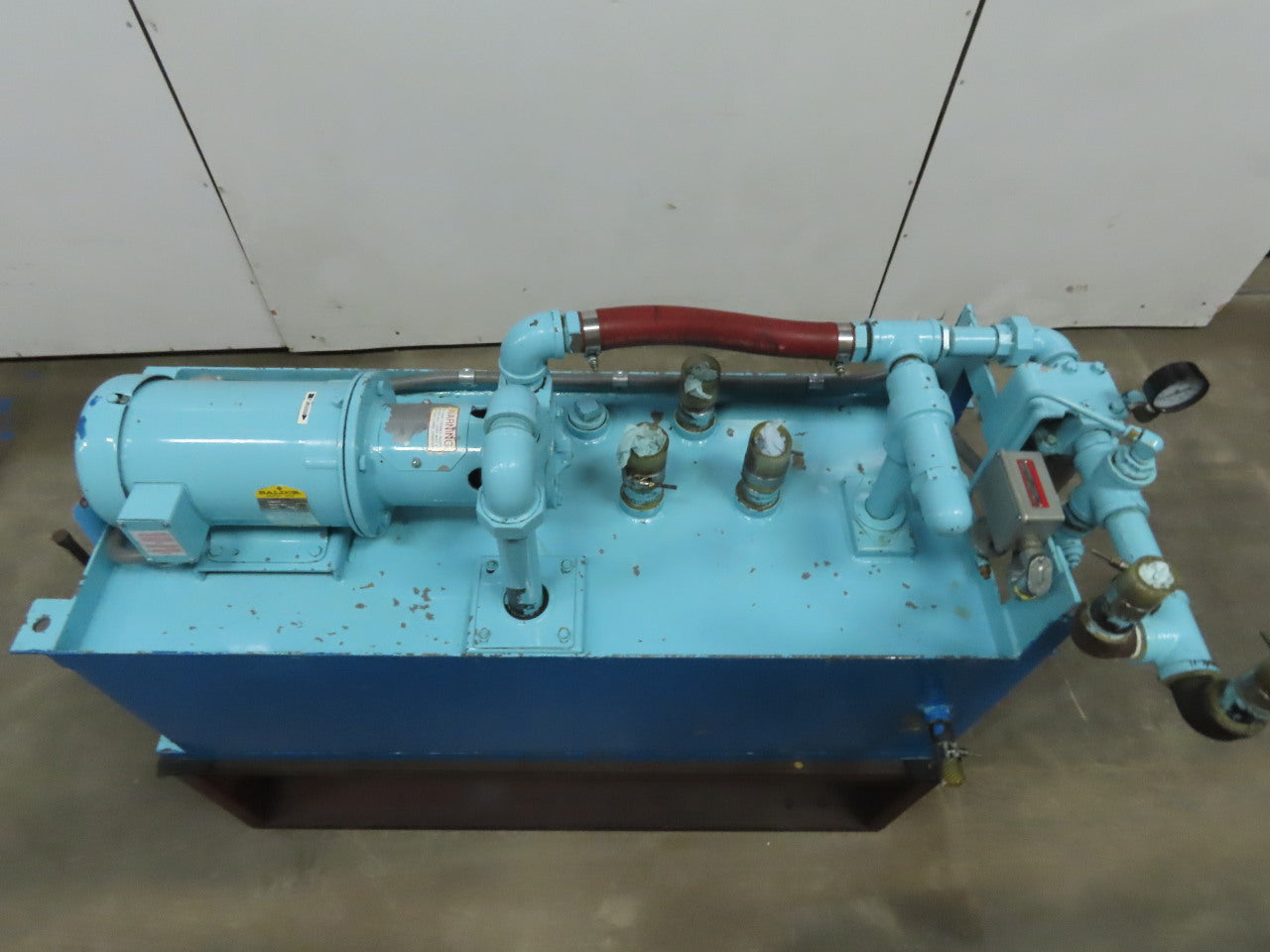 Tuthill 4C1F-C 2Hp 22.6GPM 56USG Capacity Hydraulic Power Unit 208-230/460V