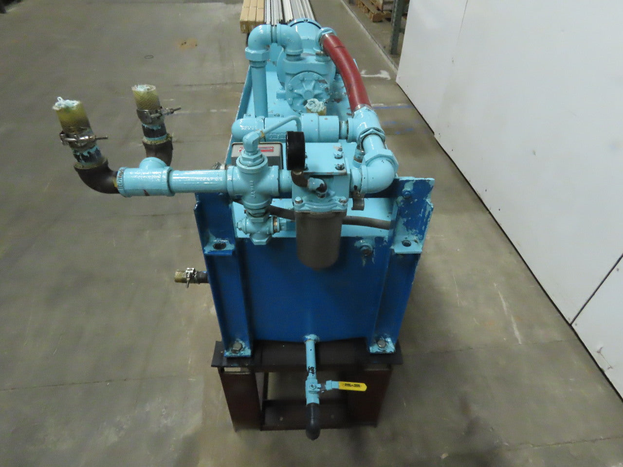 Tuthill 4C1F-C 2Hp 22.6GPM 56USG Capacity Hydraulic Power Unit 208-230/460V