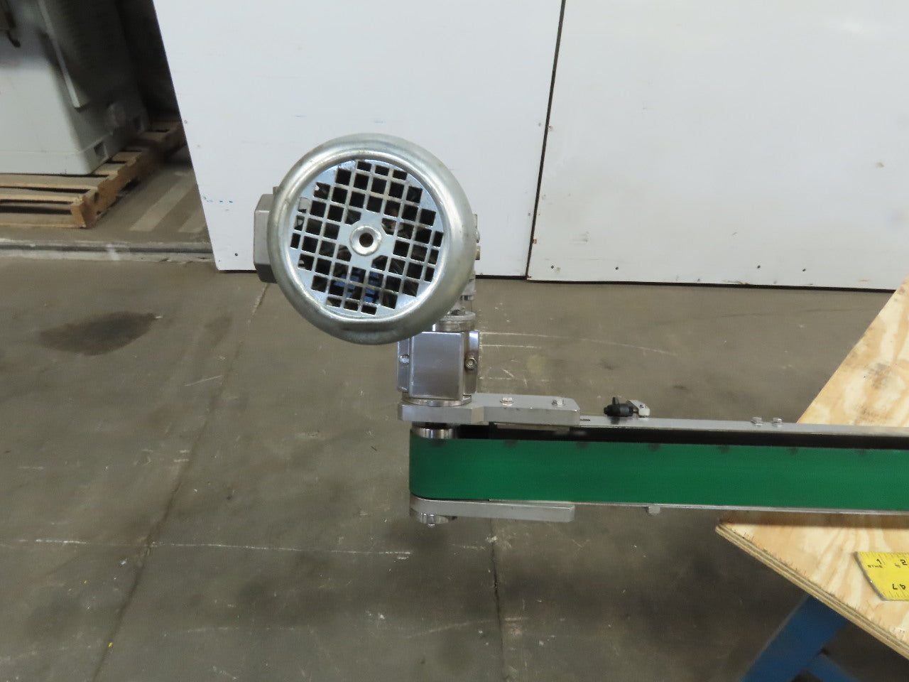 60 x 2500mm Narrow Width Modular Stainless Steel Flat Belt Conveyor 30 FPM