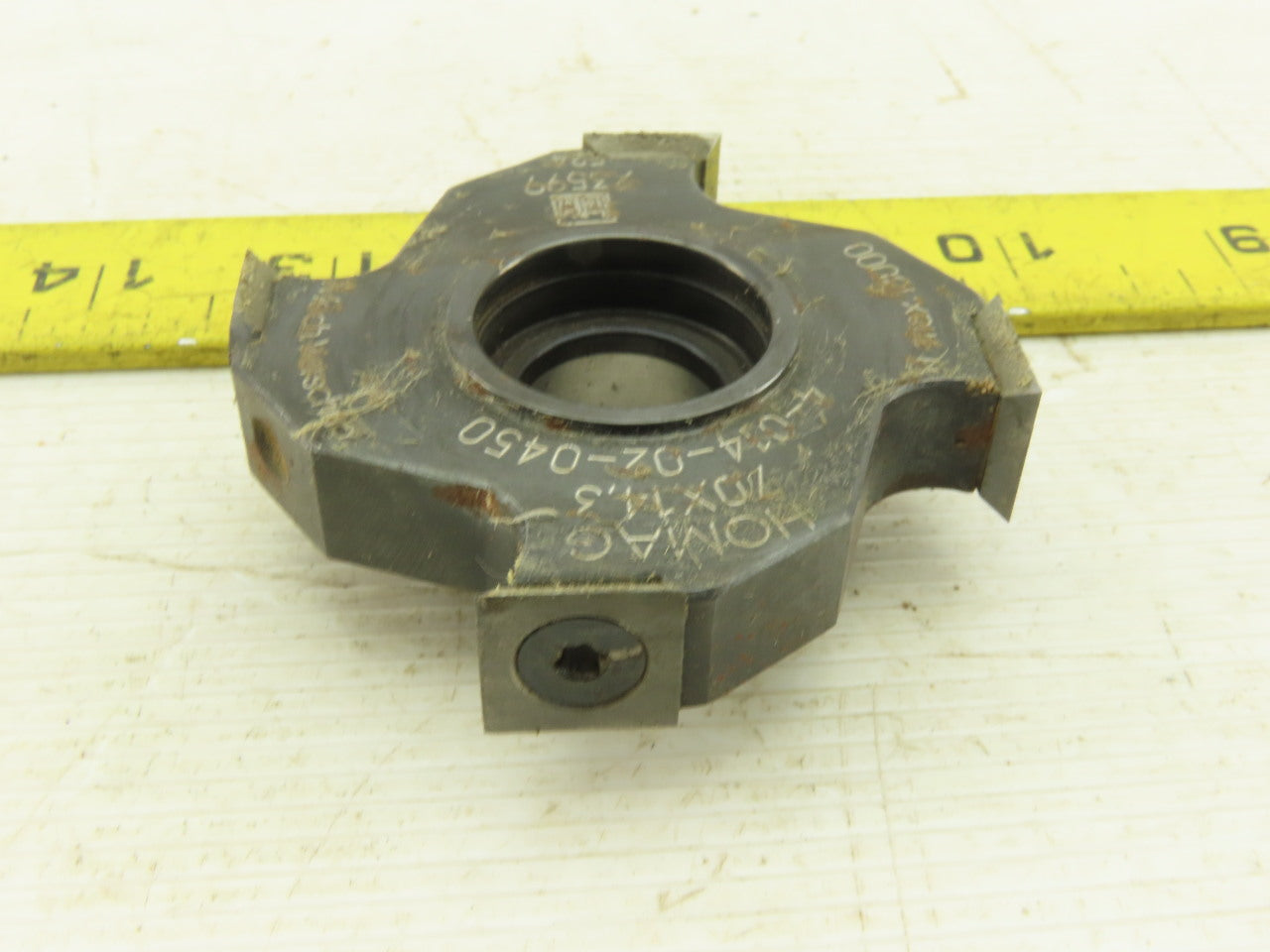 Homag 4-014-02-0450 70x14.3mm 4 Tooth Indexing Profile Cutter Edge Bander
