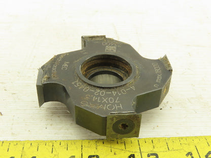 Homag 4-014-02-0451 70x14.3mm 4 Tooth Indexing Profile Cutter Edge Bander