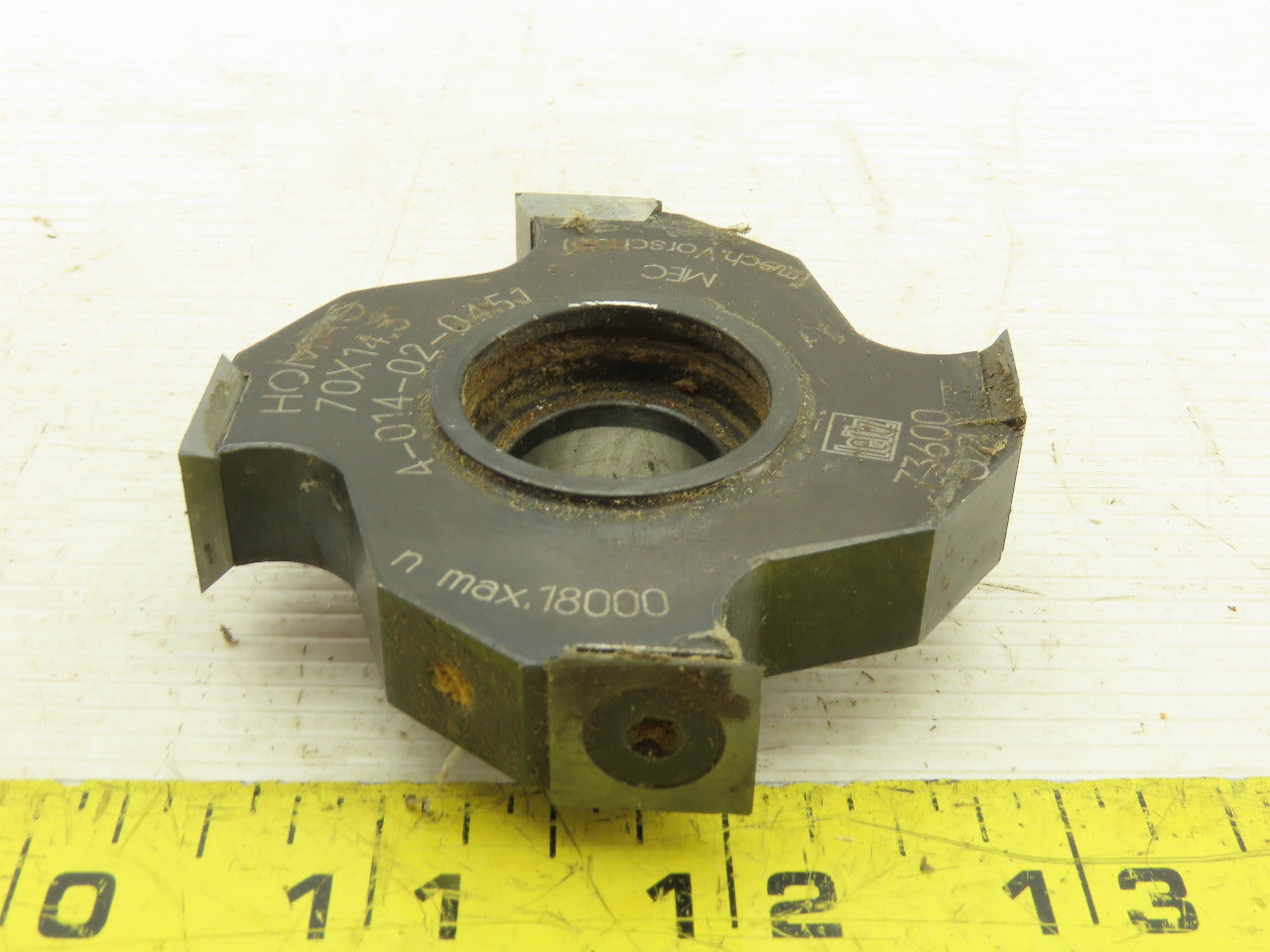 Homag 4-014-02-0451 70x14.3mm 4 Tooth Indexing Profile Cutter Edge Bander