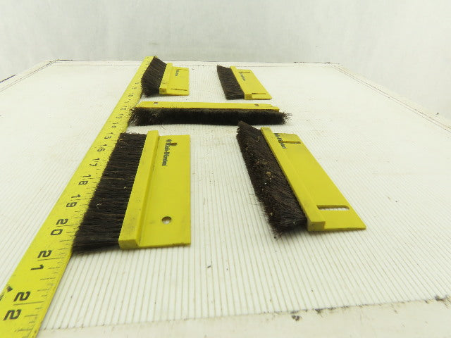 Mink Bursten Dusting Sealing Brushes 5-1/2" 6-1/2" Length Lot Of 5
