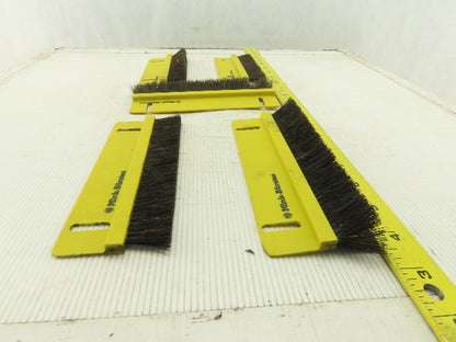 Mink Bursten Dusting Sealing Brushes 5-1/2" 6-1/2" Length Lot Of 5