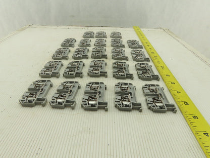 Phoenix Contact Typ ZFK4 600V 30A 24-10AWG Disconnect Terminal Block Lot Of 23
