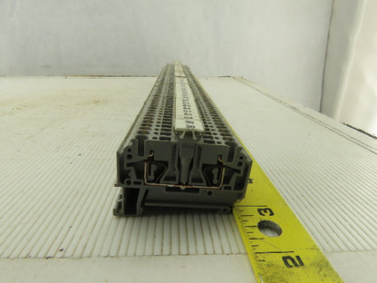 Phoenix Contact Typ ZFK2.5 600V 25A 25-12AWG Wire Terminal Block Lot Of 84