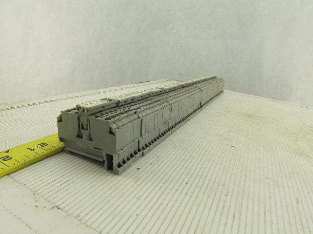 Phoenix Contact Typ ZFK2.5 600V 25A 25-12AWG Wire Terminal Block Lot Of 84