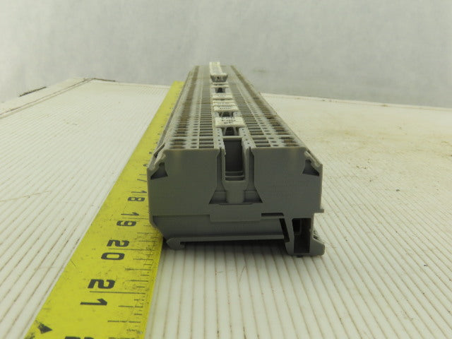 Phoenix Contact Typ ZFK2.5 600V 25A 25-12AWG Wire Terminal Block Lot Of 72