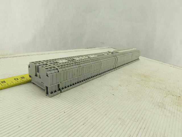 Phoenix Contact Typ ZFK2.5 600V 25A 25-12AWG Wire Terminal Block Lot Of 72