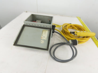 Allen Bradley 600V 30A 3Ph 7.5Hp Pendant Hoist Control Assembly 110V Control