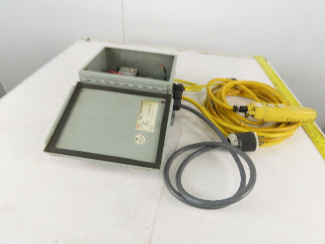 Allen Bradley 600V 30A 3Ph 7.5Hp Pendant Hoist Control Assembly 110V Control