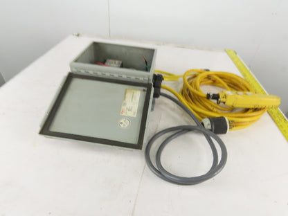 Allen Bradley 600V 30A 3Ph 7.5Hp Pendant Hoist Control Assembly 110V Control