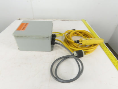 Allen Bradley 600V 30A 3Ph 7.5Hp Pendant Hoist Control Assembly 110V Control