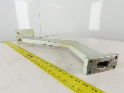 Fixed Offset Mounting Bracket Electrical Enclosure Monitor Terminal 24" Tall
