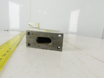 Fixed Offset Mounting Bracket Electrical Enclosure Monitor Terminal 24" Tall